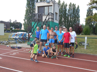 Fin d'entraînement,félicitations à toutes et à tous